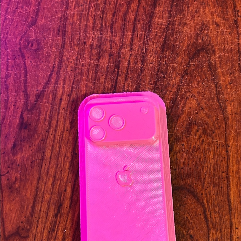 Apple 3d I phone 17 can do colors like green blue orange and pink
